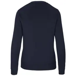 Ladies Quantum Low Pill Cardigan Navy Back